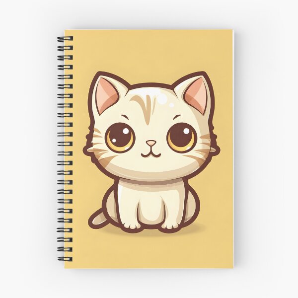 Item preview, Adorable Cat with Yellow-Orange Eyes: Feline Tenderness in an Enchanting World designed and sold by Neuronexia.