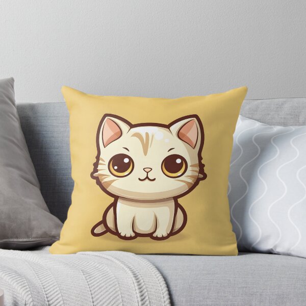 Item preview, Adorable Cat with Yellow-Orange Eyes: Feline Tenderness in an Enchanting World designed and sold by Neuronexia.