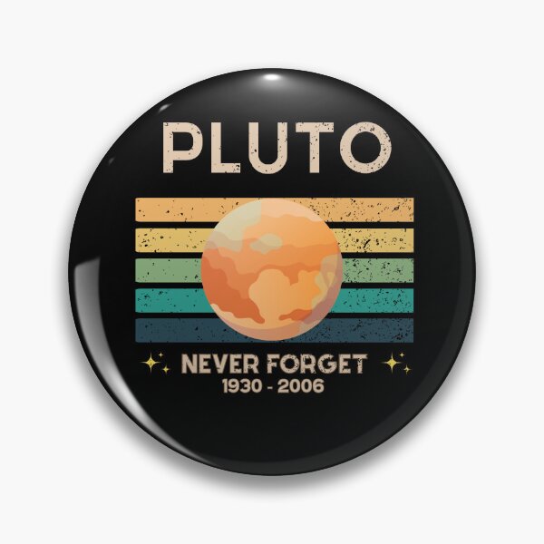 Item preview, Vintage Never Forget Pluto Nerdy Astronomy Space Science T-Shirt designed and sold by snarkoriginals.