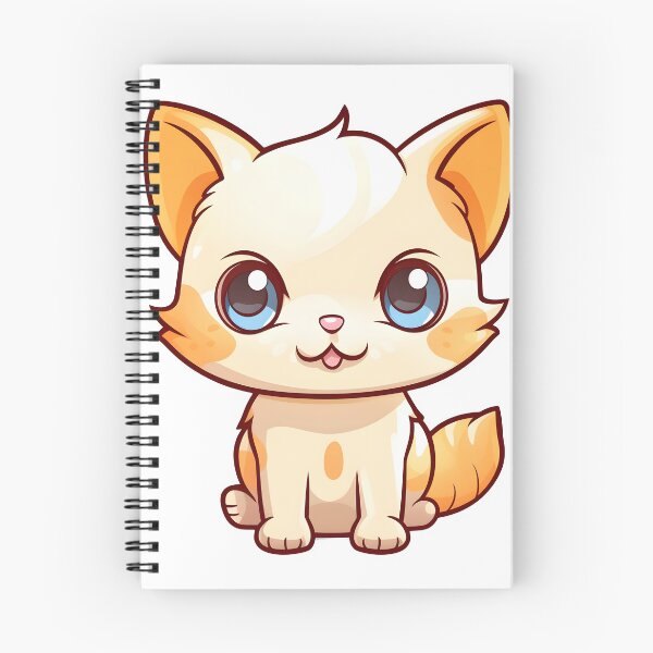 Item preview, Fluffy and Adorable Cat: Feline Sweetness in an Irresistible Design designed and sold by Neuronexia.