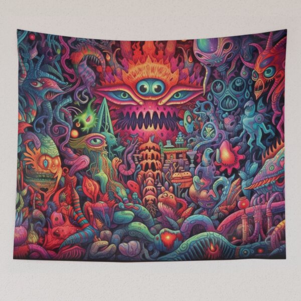 Item preview, selfie de entidades de hongos dmt designed and sold by DesignerDrop.