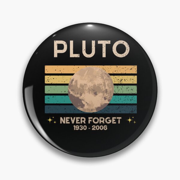 Item preview, Vintage Never Forget Pluto Nerdy Astronomy Space Science T-Shirt designed and sold by snarkoriginals.