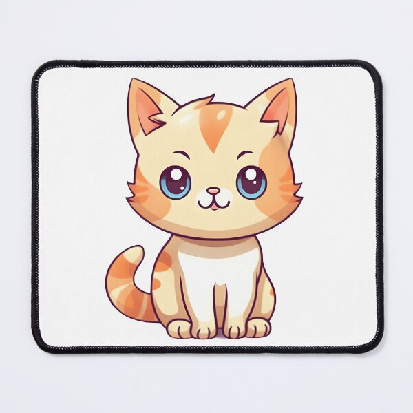 Item preview, Blue-Eyed Cat: Feline Elegance in an Enchanting Design designed and sold by Neuronexia.