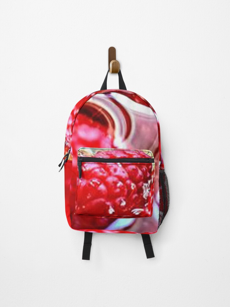 Thumbnail 1 of 3, Backpack, Abstract Raspberries designed and sold by Nandeeta.