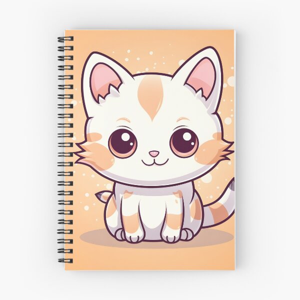 Item preview, White and Orange Cat: Sweetness and Feline Energy in a Captivating Design designed and sold by Neuronexia.