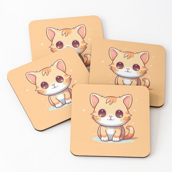 Item preview, Orange, White, and Brown Lock Cat: Sweetness and Feline Style in a Captivating Design designed and sold by Neuronexia.