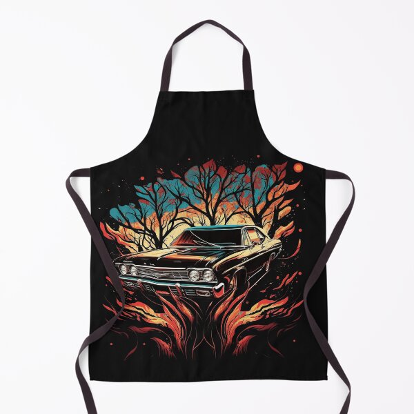 Item preview, Flaming Chevy Impala 1967 ~ Supernatural designed and sold by Swags.