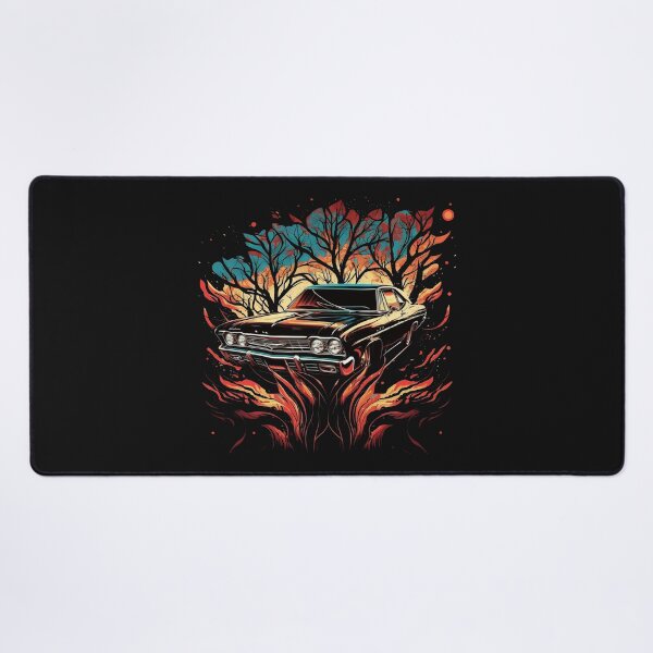 Item preview, Flaming Chevy Impala 1967 ~ Supernatural designed and sold by Swags.