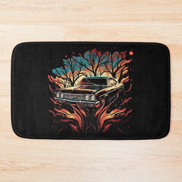 Item preview, Flaming Chevy Impala 1967 ~ Supernatural designed and sold by Swags.