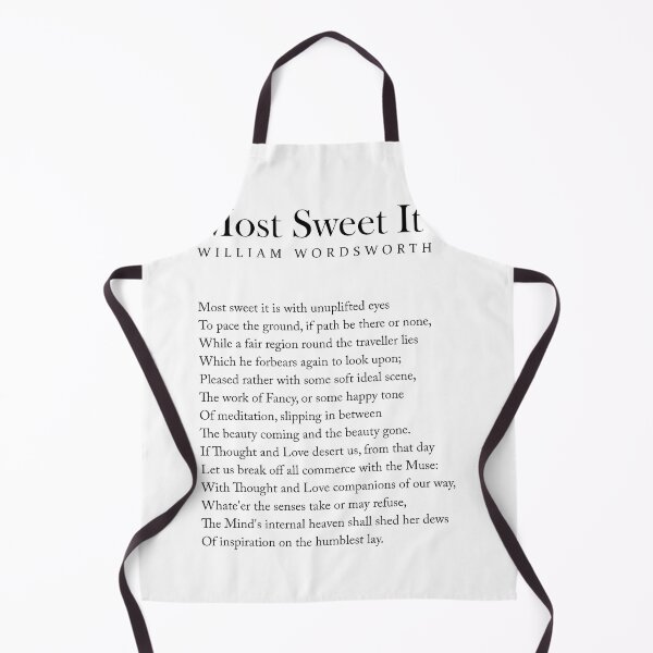 Item preview, Most Sweet It Is - William Wordsworth Poem - Literature - Typography Print 1 designed and sold by Studio Grafiikka.