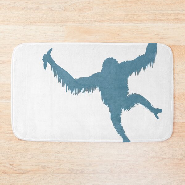 Artikelvorschau, Blaue Orang-Utan-Silhouette - Skandinavisches Kinderzimmerdekor - Tierfreunde - Für Kinderzimmer - Minimal entworfen und verkauft von Studio Grafiikka.