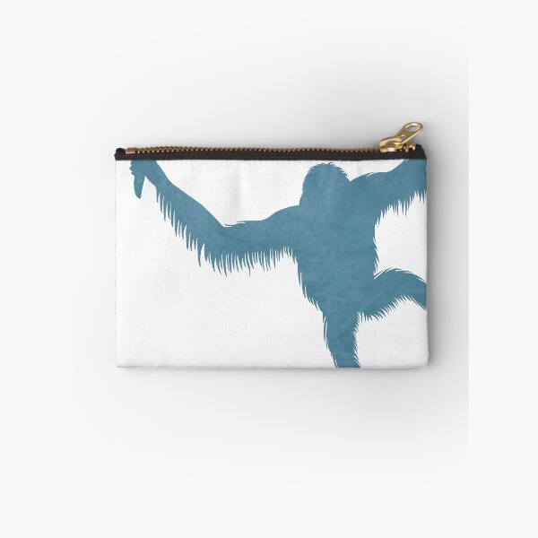 Artikelvorschau, Blaue Orang-Utan-Silhouette - Skandinavisches Kinderzimmerdekor - Tierfreunde - Für Kinderzimmer - Minimal entworfen und verkauft von Studio Grafiikka.