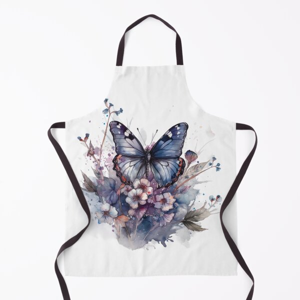 Item preview, Butterfly Tattoos With Watercolor Flowers Ver.7 designed and sold by MONDOPLY.