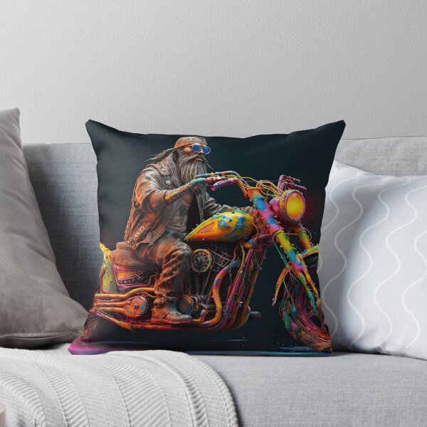 Item preview, Colorful Bad Ass Biker designed and sold by Diego Re.