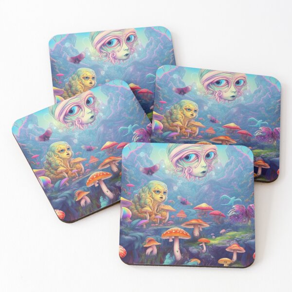 Item preview, Entidades de hongos dmt bajo el agua designed and sold by DesignerDrop.