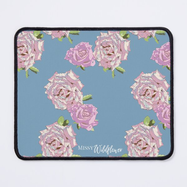 Item preview, Country Lane Blue Roses  designed and sold by MissyWildflower.