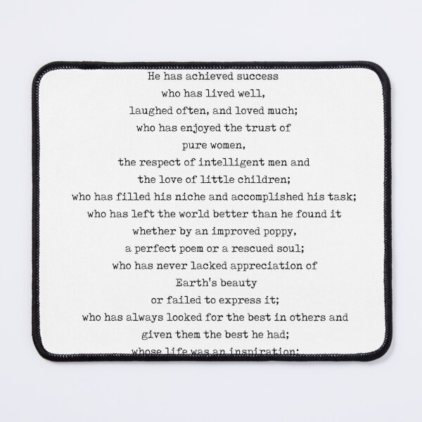 Item preview, Success - Bessie Anderson Stanley Poem - Literature - Typewriter Print 1 designed and sold by Studio Grafiikka.
