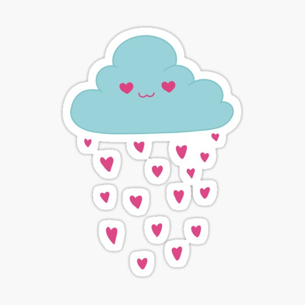 Artikel-Vorschau von Wolken und Regen der Herzen, designt und verkauft von Jorarit.