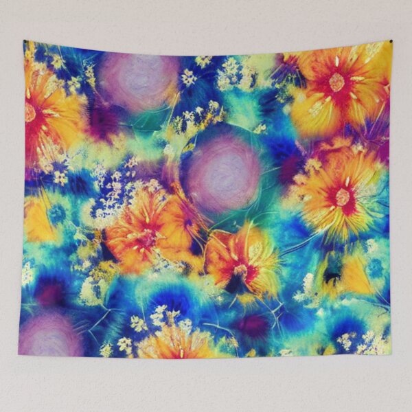 Item preview, Abstract Colorful Starburst designed and sold by calibrit.