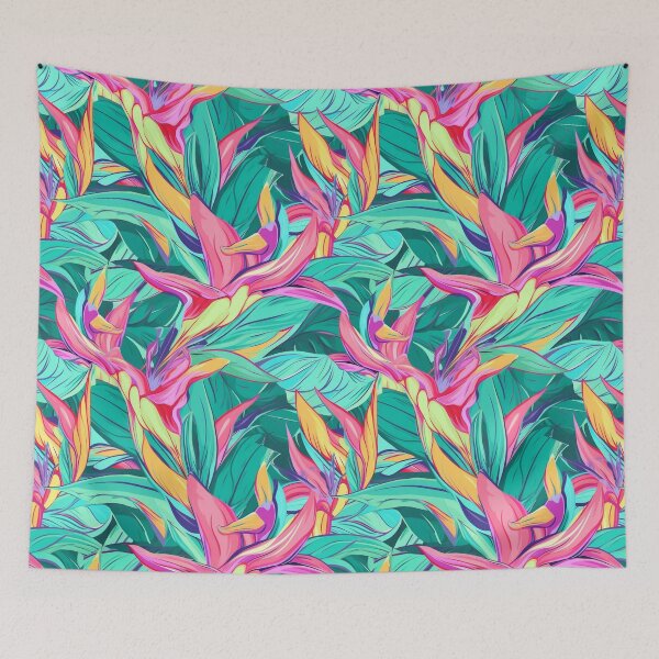 Item preview, Exotic and Colorful Bird of Paradise Flower Tropical and Bright Plant designed and sold by EmilyFNM3D.