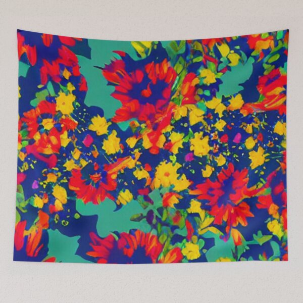 Item preview, Abstract Vivid Chaos Paint Splatters designed and sold by calibrit.