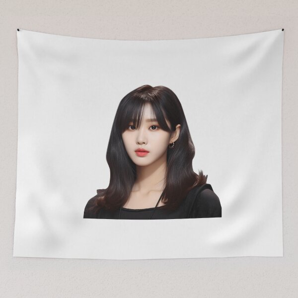 Item preview, Korean Girl with Black Hair: Elegance and Charm in an Enchanting Design designed and sold by Neuronexia.