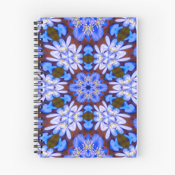 Item preview, Blue Hepatica Pattern designed and sold by Patternflower.