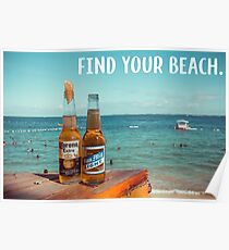 Find Your Beach Poster