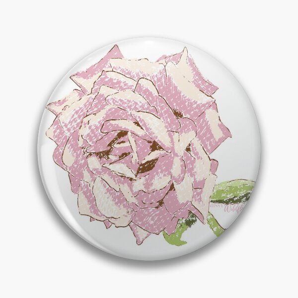 Item preview, Dusty Pink Country Rose designed and sold by MissyWildflower.