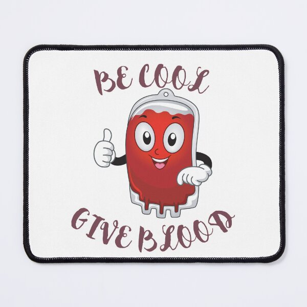 Item preview, Be Cool Give Blood - World Blood Donor Day designed and sold by word2world.
