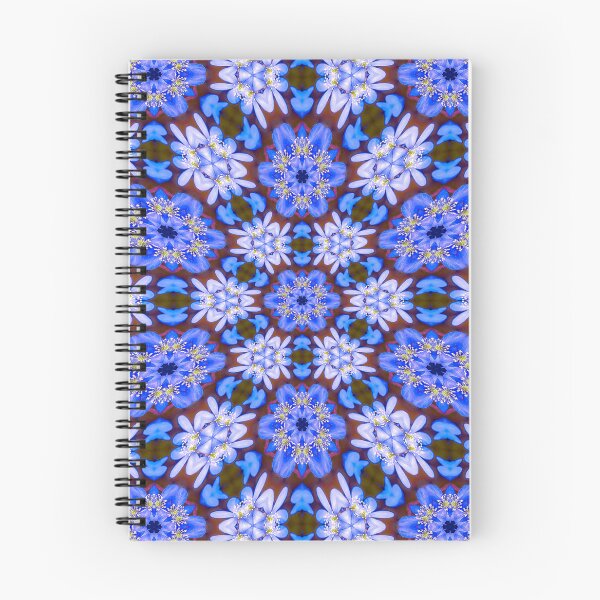 Item preview, Blue Hepatica Pattern designed and sold by Patternflower.