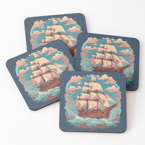 Item preview, Classic Ships | Boats & Sails | Pirate Ships designed and sold by thrillquest.