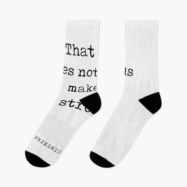 Item preview, That which does not kill us - Friedrich Nietzsche Quote - Literature - Typewriter Print designed and sold by Studio Grafiikka.