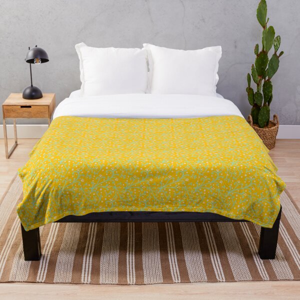 Item preview, Yellow simple line flower art designed and sold by Flofloart.