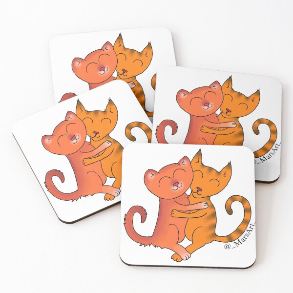 Item preview, Valentines Kitties "Gingers" designed and sold by MarsArtM.