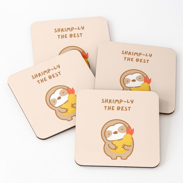 Item preview, Simply the Best Tempura Shrimp Sloth  designed and sold by theslothinme.