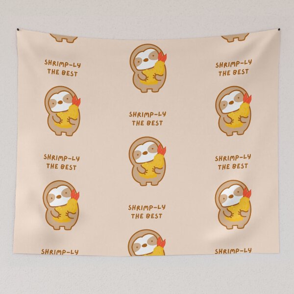 Item preview, Simply the Best Tempura Shrimp Sloth  designed and sold by theslothinme.