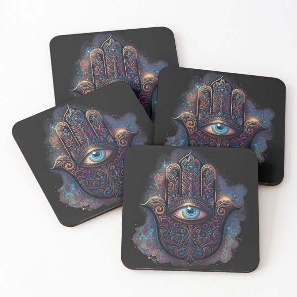 Item preview, Fractal Hamsa designed and sold by taoistviking.