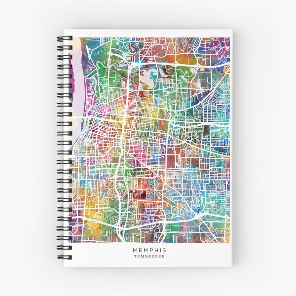 Item preview, Memphis Tennessee City Map designed and sold by ArtPrints.