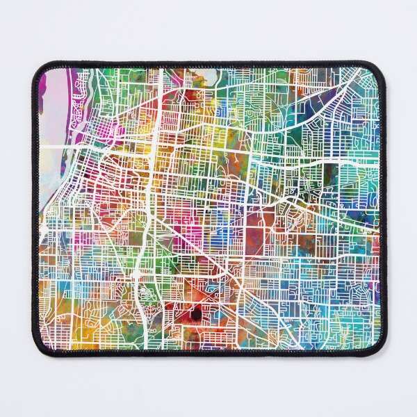 Item preview, Memphis Tennessee City Map designed and sold by ArtPrints.