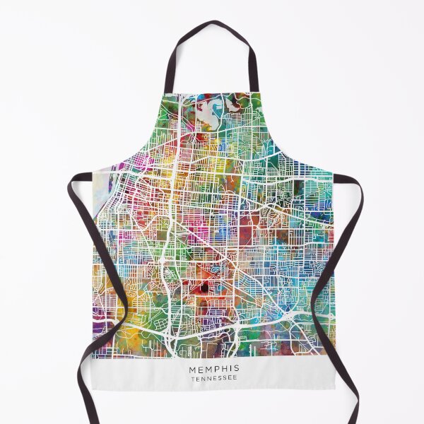 Item preview, Memphis Tennessee City Map designed and sold by ArtPrints.
