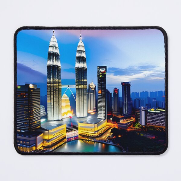 Item preview, Twin towers in Kuala Lumpur  designed and sold by Letter & Petal.