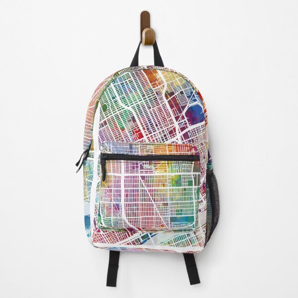 Item preview, Detroit Michigan City Map designed and sold by ArtPrints.