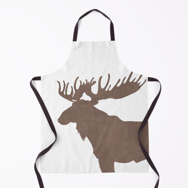Item preview, Minimal Moose Silhouette - Scandinavian Nursery Decor - Animal Friends - For Kids Room - Brown designed and sold by Studio Grafiikka.