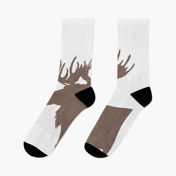 Item preview, Minimal Moose Silhouette - Scandinavian Nursery Decor - Animal Friends - For Kids Room - Brown designed and sold by Studio Grafiikka.