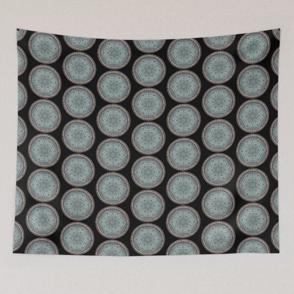 Item preview, Kaleidoscope Reverse Graffiti Pressurewash in Celtic Circle Frame 8 designed and sold by Swabcraft.