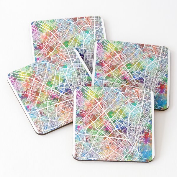 Item preview, Bogota Colombia City Map designed and sold by ArtPrints.