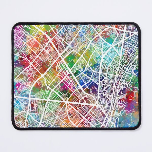 Item preview, Bogota Colombia City Map designed and sold by ArtPrints.