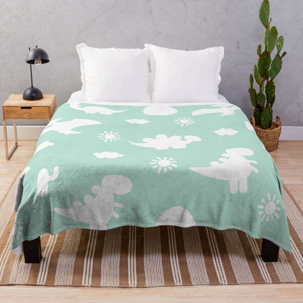 Item preview, Dinosaur Dinos cartoon silhouette Green and White designed and sold by Ladies-Boutique.