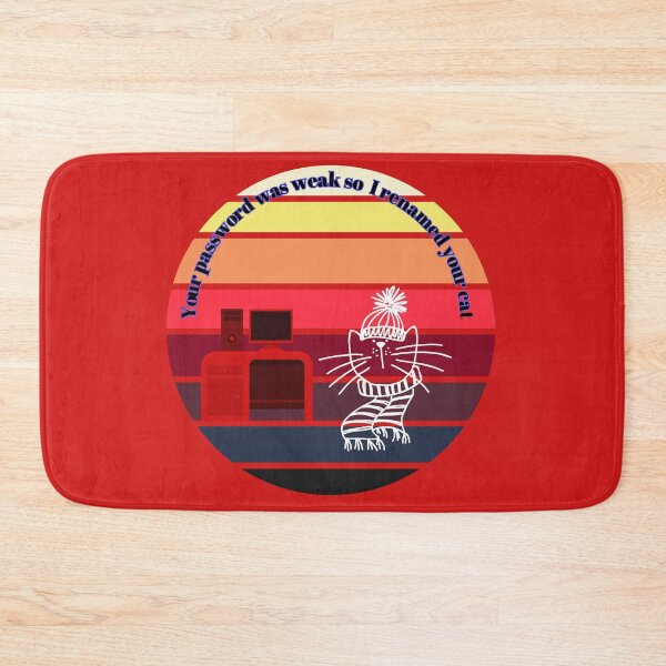 Item preview, Your password was weak so I renamed your cat.  (retro sunset.) designed and sold by CristalleLisa.
